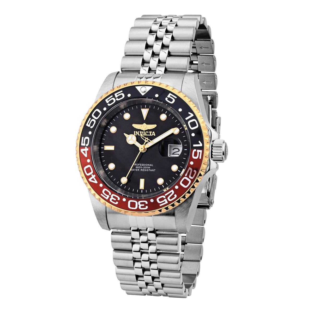 Invicta Pro Diver Quartz Black Dial Gents Watch - 34103