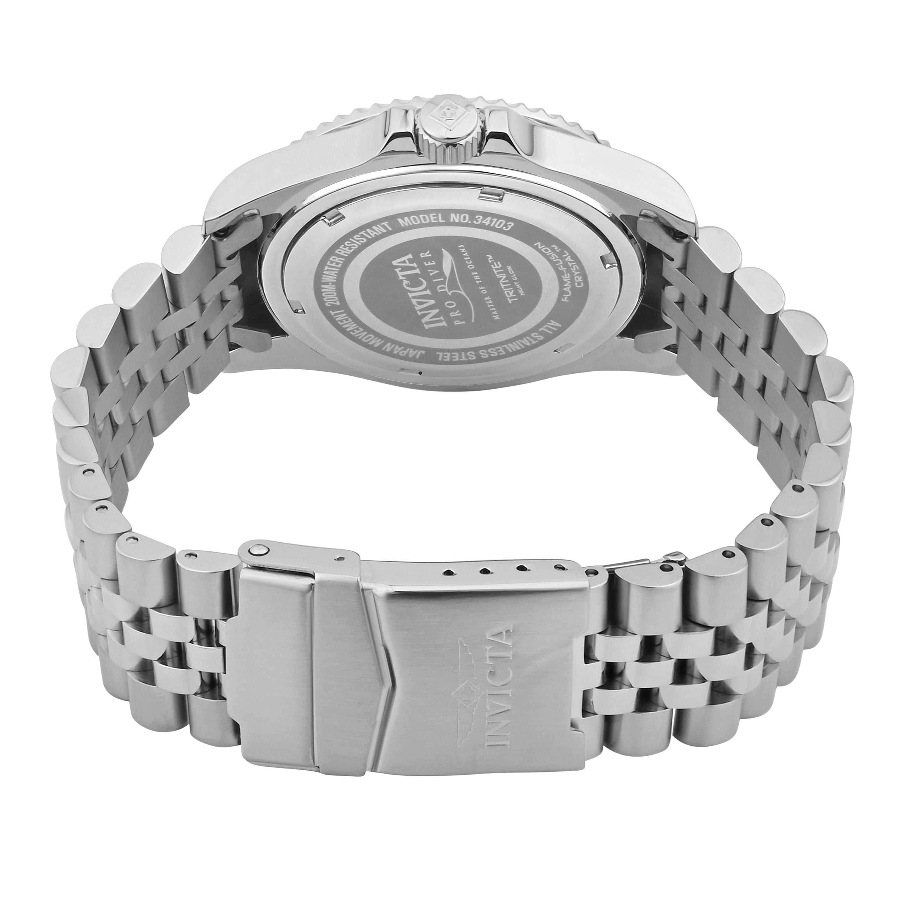 Invicta Pro Diver Quartz Green Dial Analog Watch For Gents - 34105