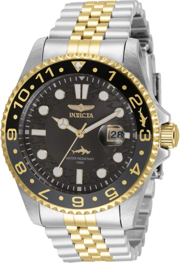Invicta Pro Diver Quartz Black Dial Analog Watch For Gents - 35151