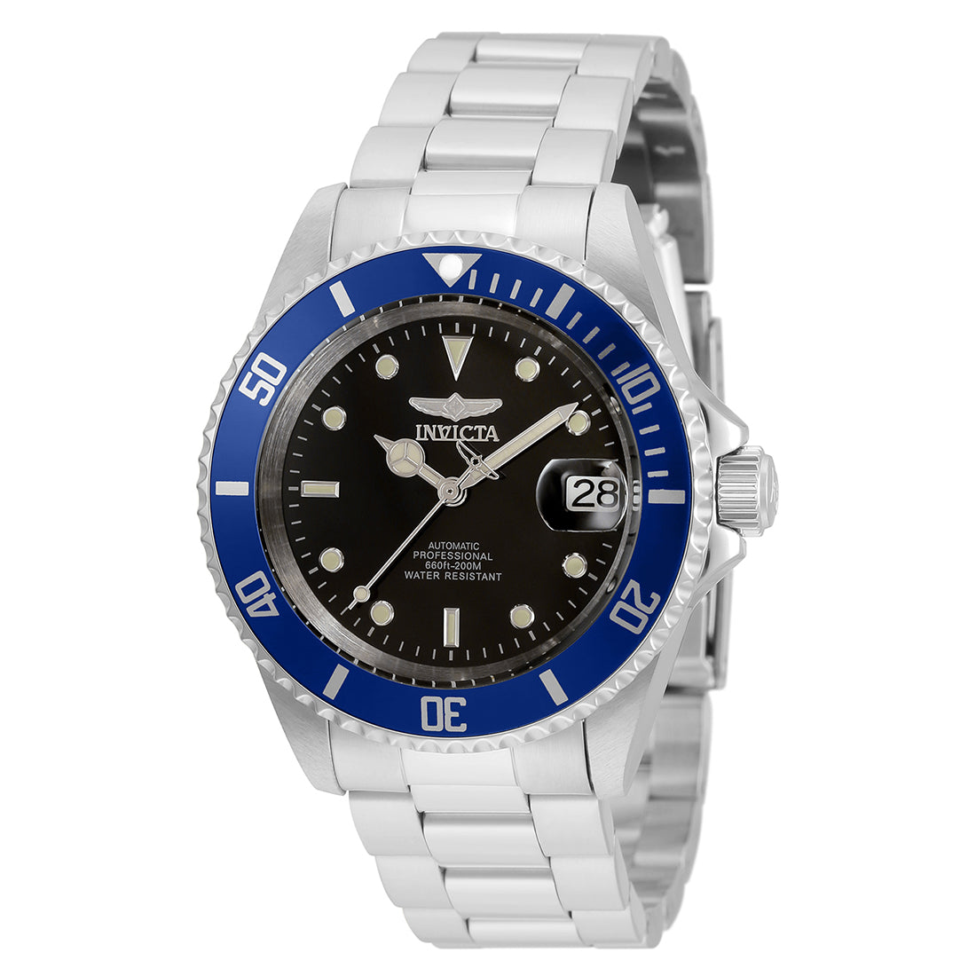 Invicta Analog Black Dial Men&