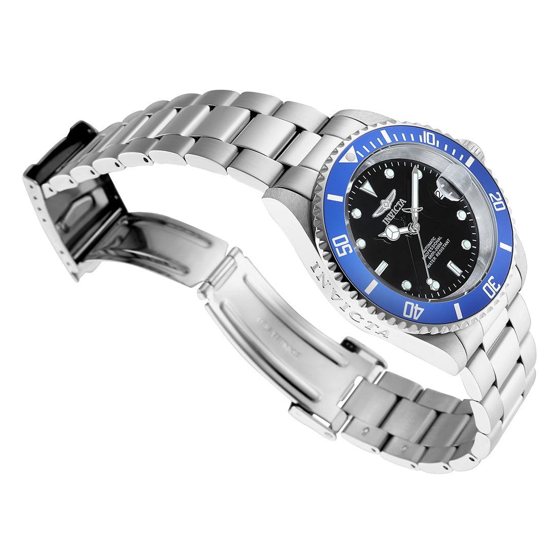 Invicta Analog Black Dial Men&