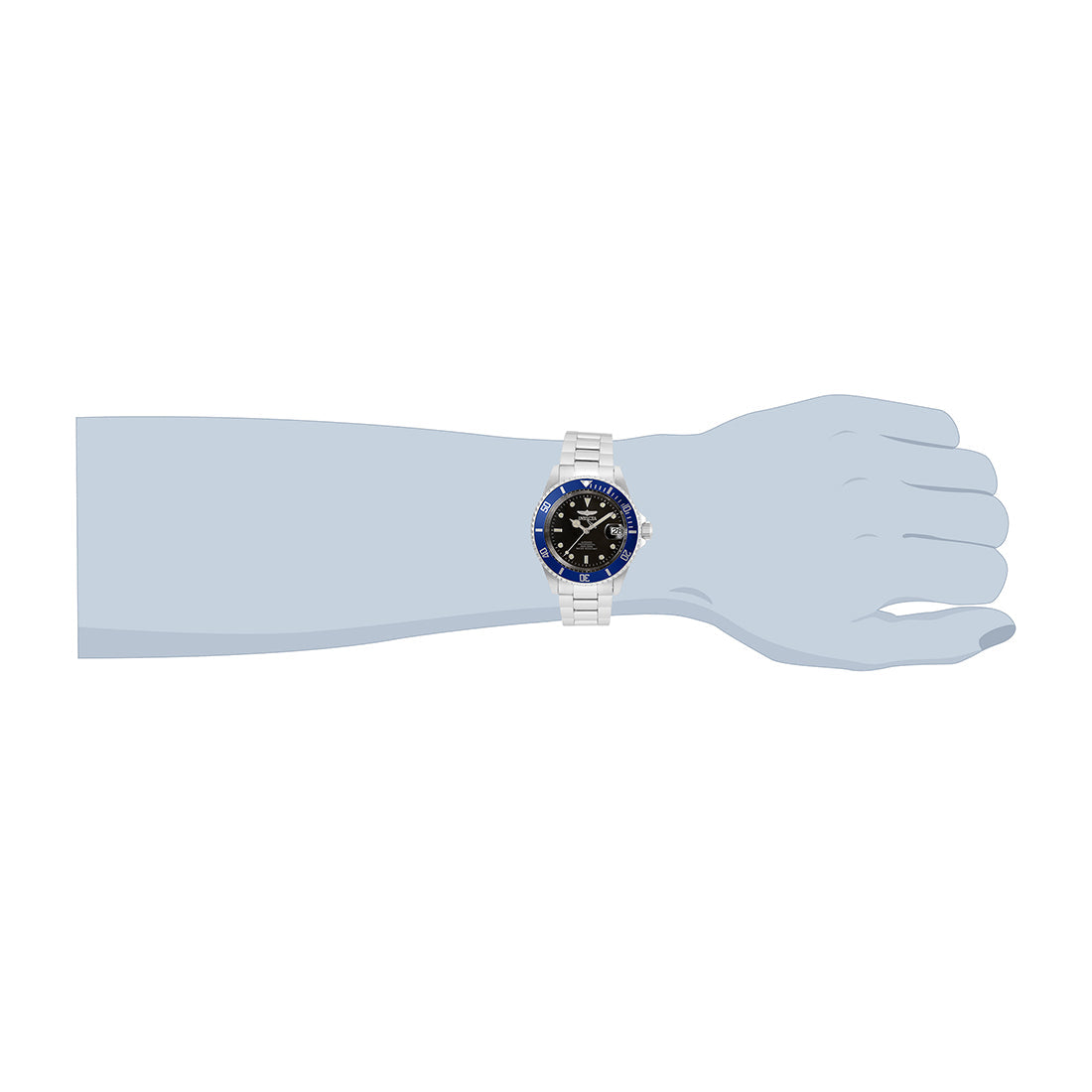 Invicta Analog Black Dial Men&