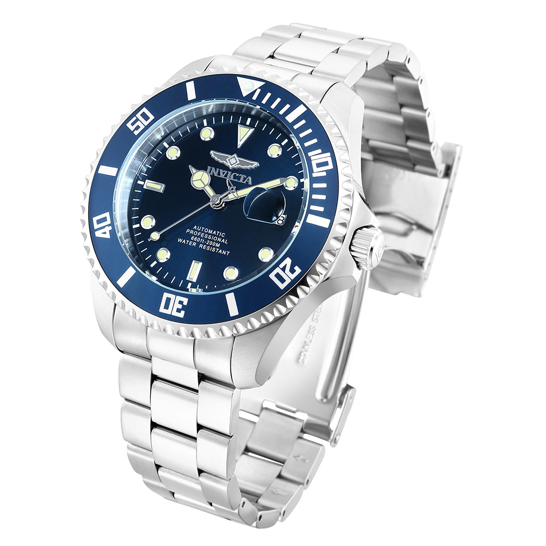 Invicta Analog Quartz Blue Dial Mens Watch - 35721