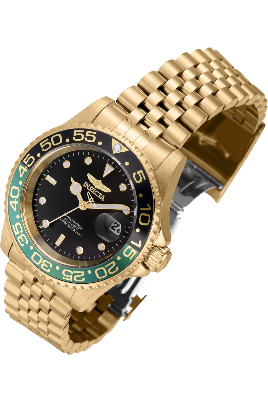 Invicta Pro Diver Quartz Black Dial Analog Watch For Gents - 36043