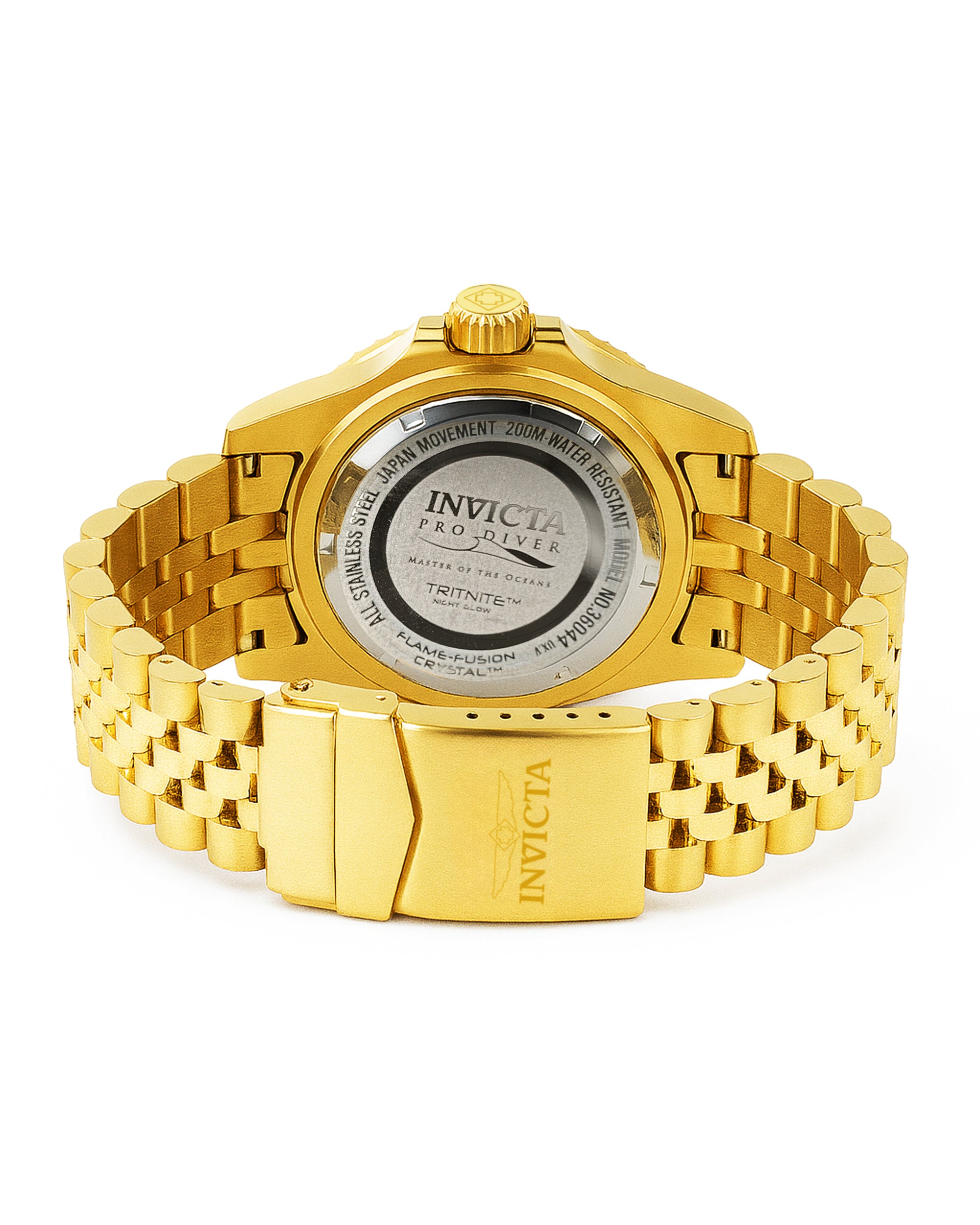 Invicta Pro Diver Quartz Green Dial Analog Watch For Gents - 36044