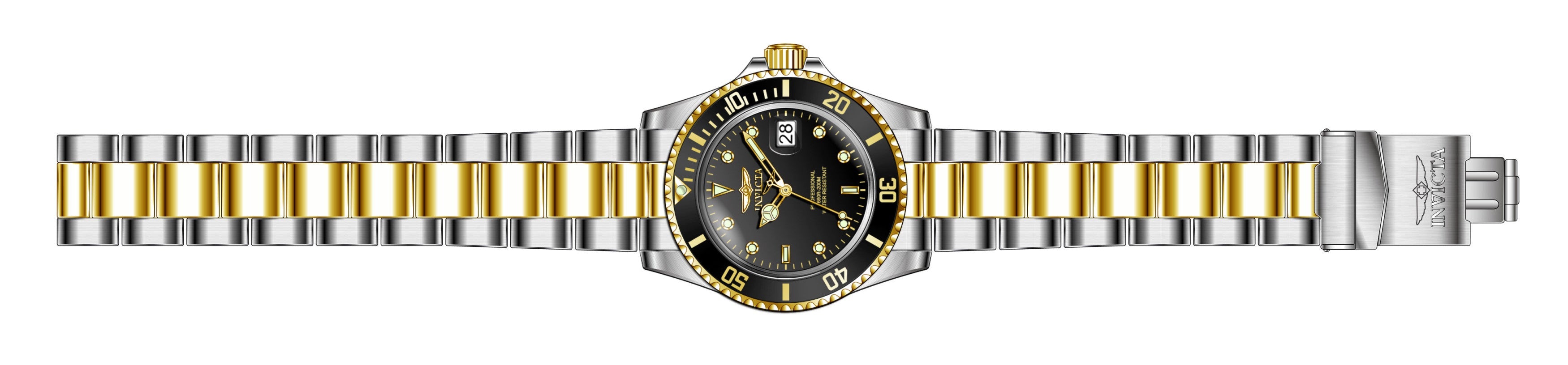 Invicta Pro Diver Quartz Black Dial Analog Watch For - Gents 37158