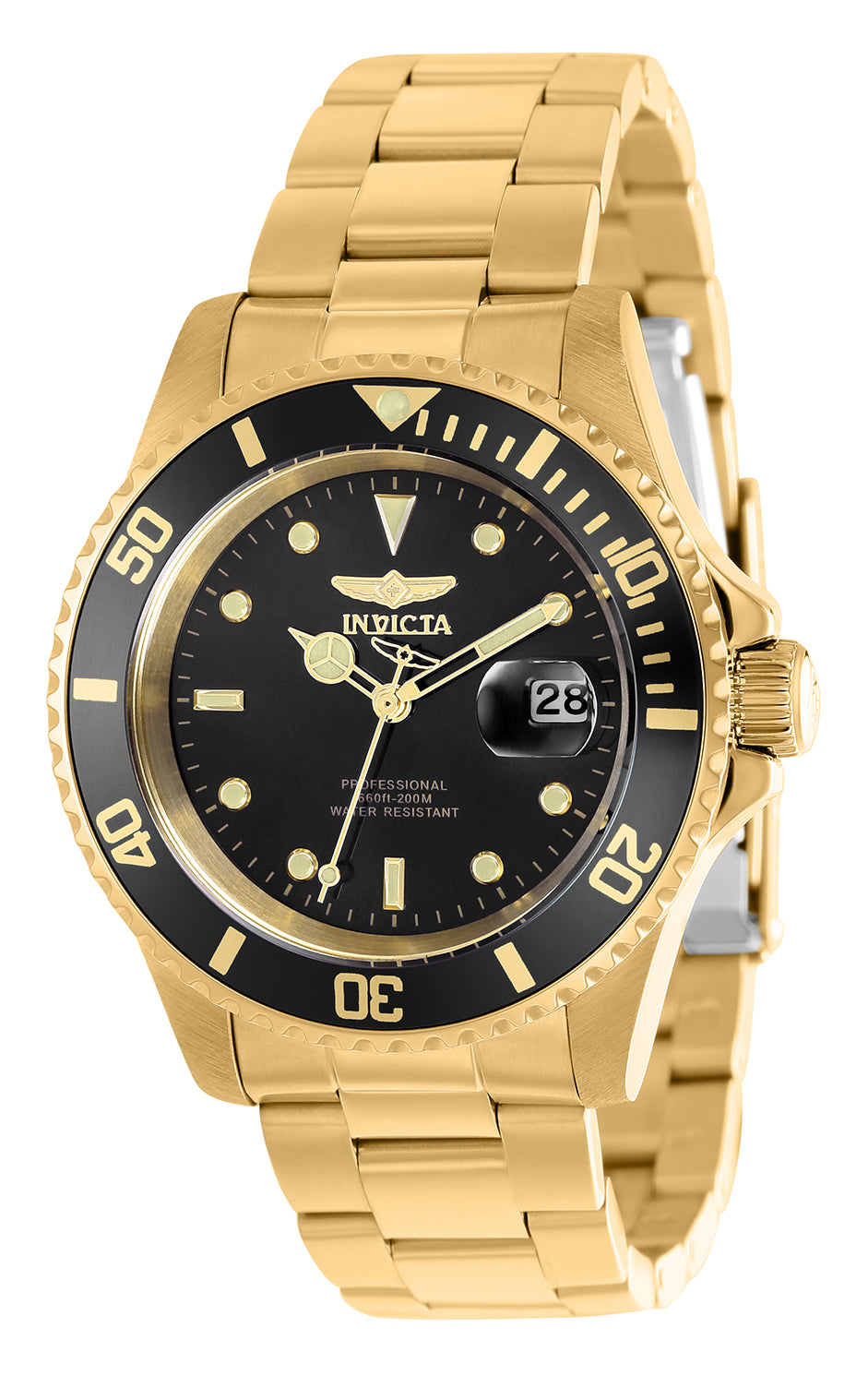Invicta Pro Diver Quartz Black Dial Analog Watch For - Gents 37160