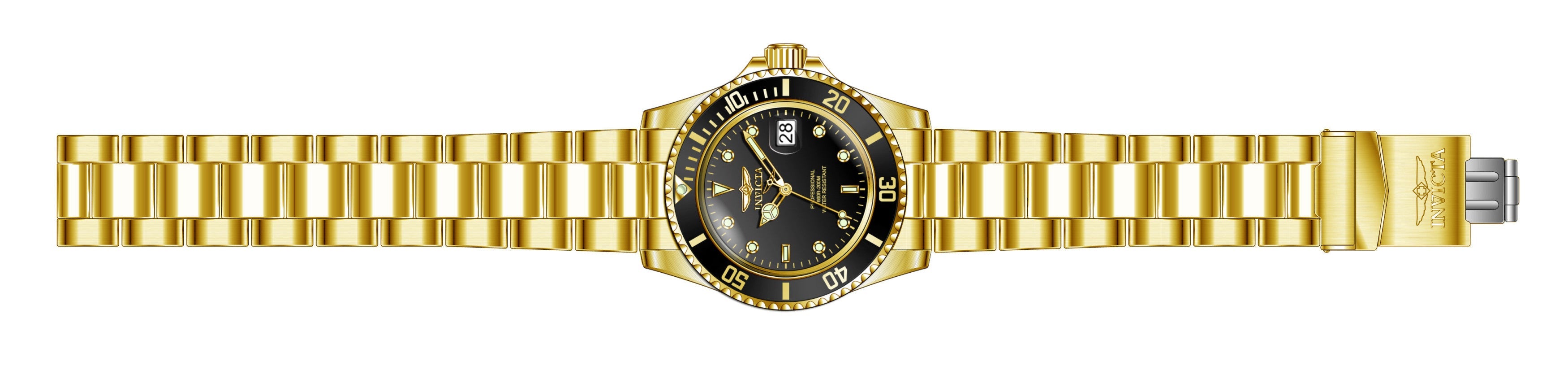Invicta Pro Diver Quartz Black Dial Analog Watch For - Gents 37160