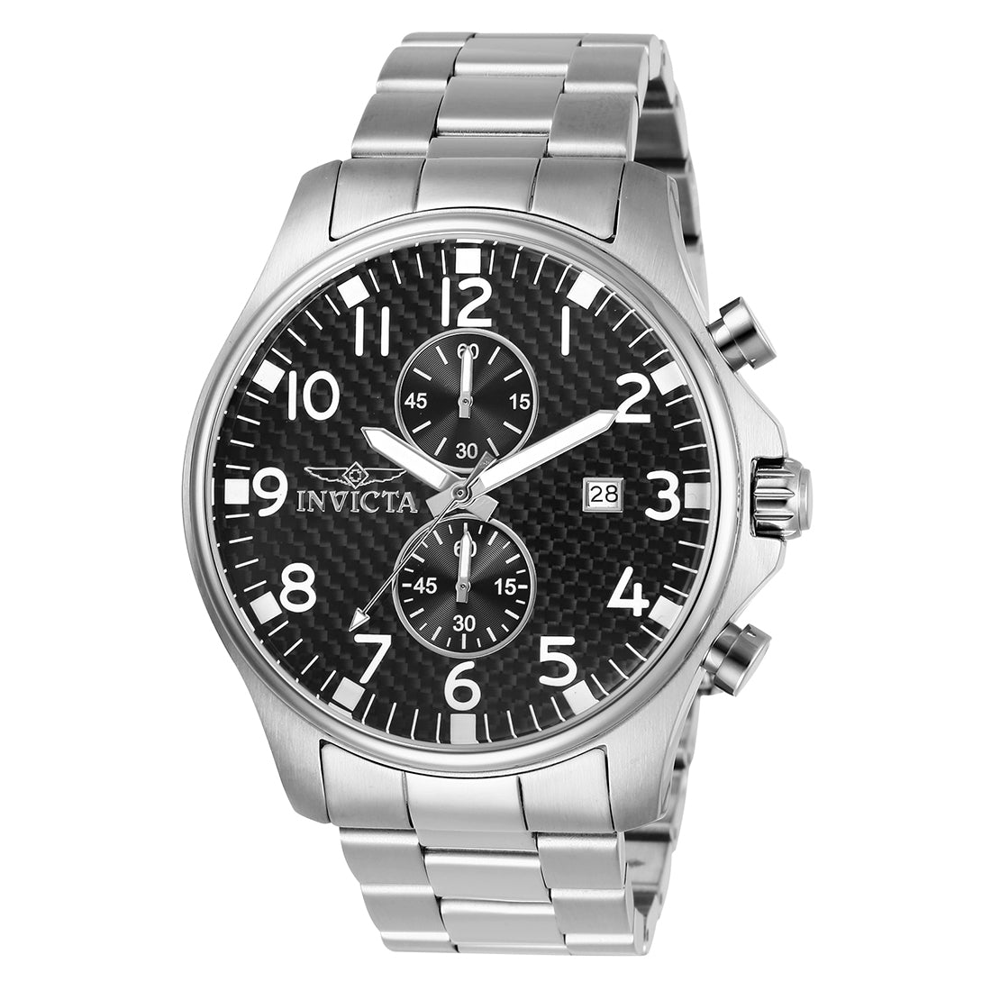 Invicta Specialty Analog Black Dial MenS Watch-0379
