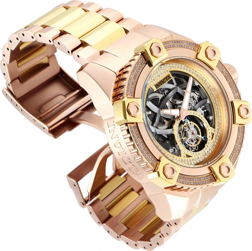 Invicta Swiss Quartz Analog Mulitcolor Dial Mens Watch - 0382