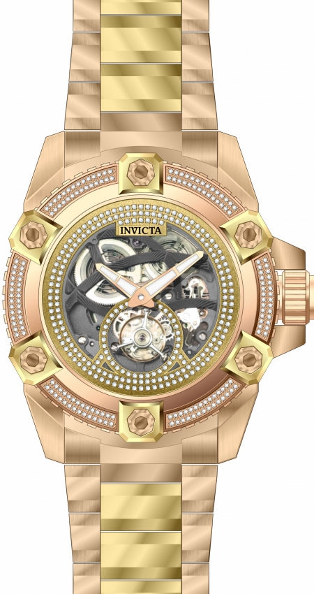 Invicta Swiss Quartz Analog Mulitcolor Dial Mens Watch - 0382