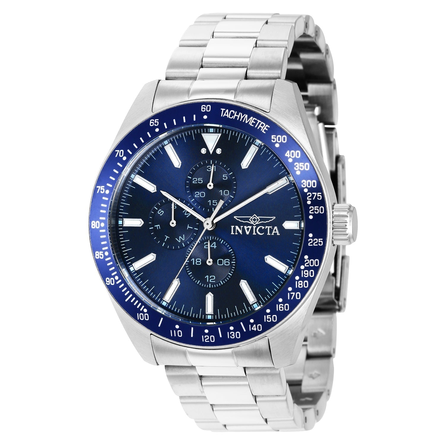 Invicta Aviator Blue Dial Men&
