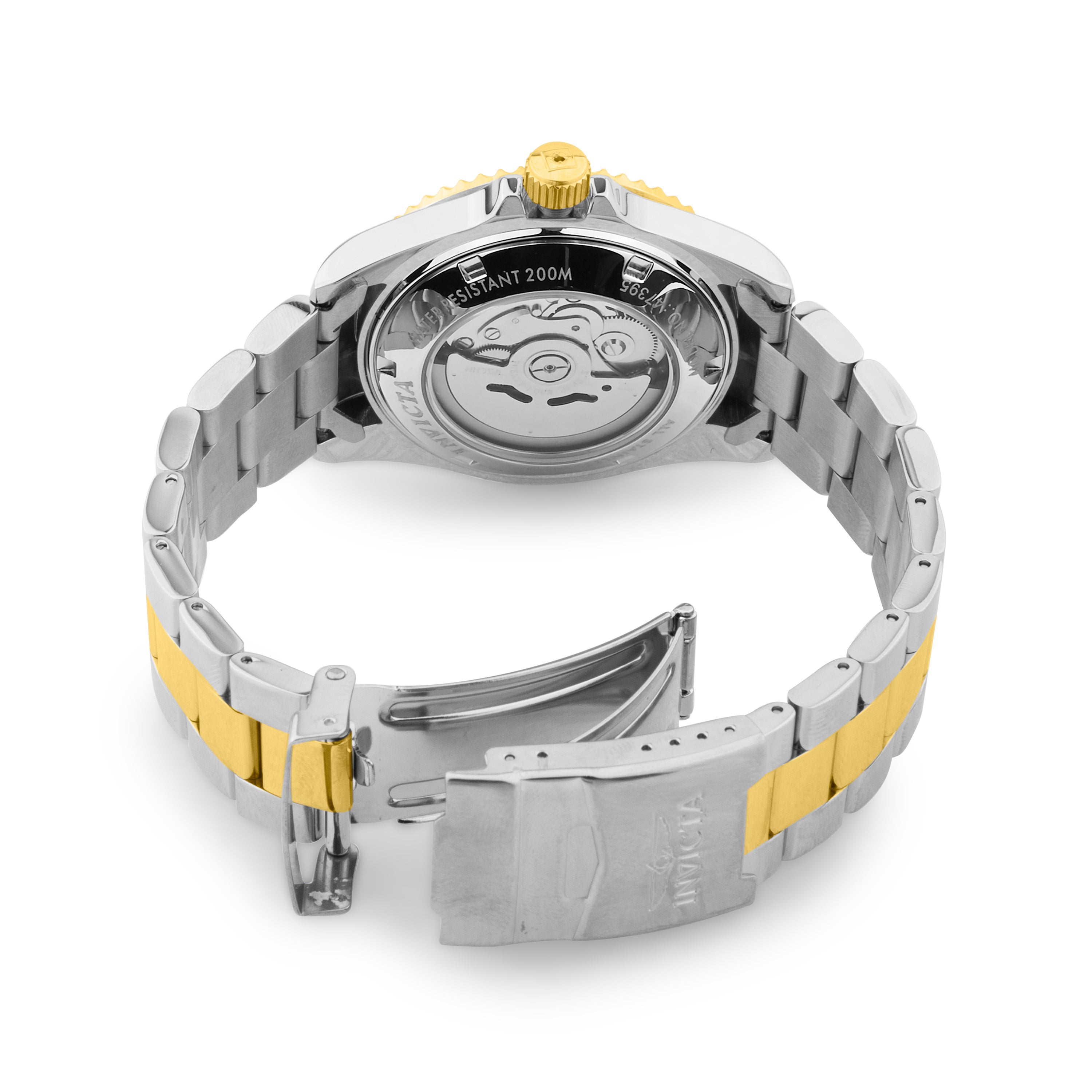 Invicta Pro Diver Automatic Gold Dial Analog Watch For - Gents 47395