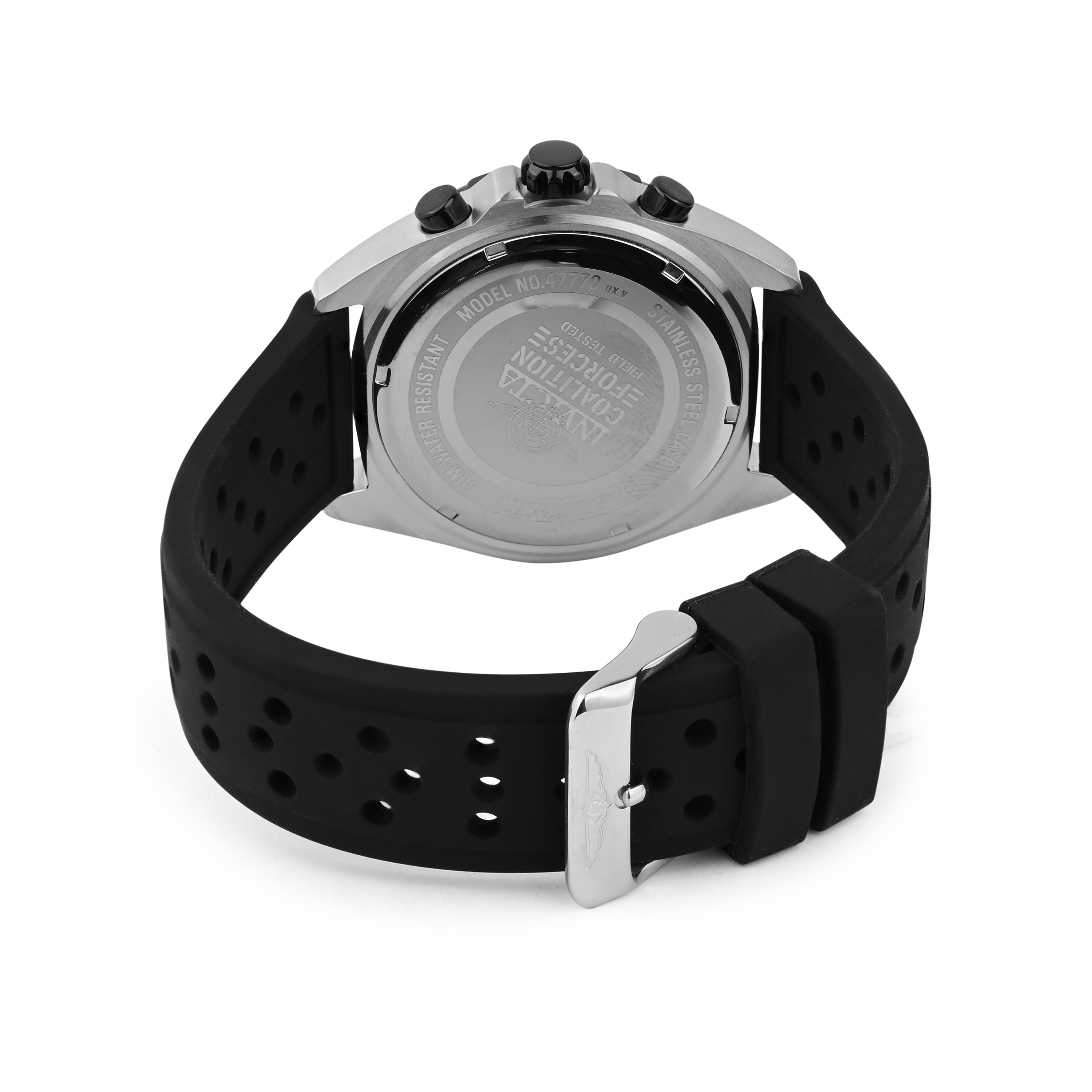 Invicta Racing Quartz Yellow Dial Analog Watch For Gents - 47770