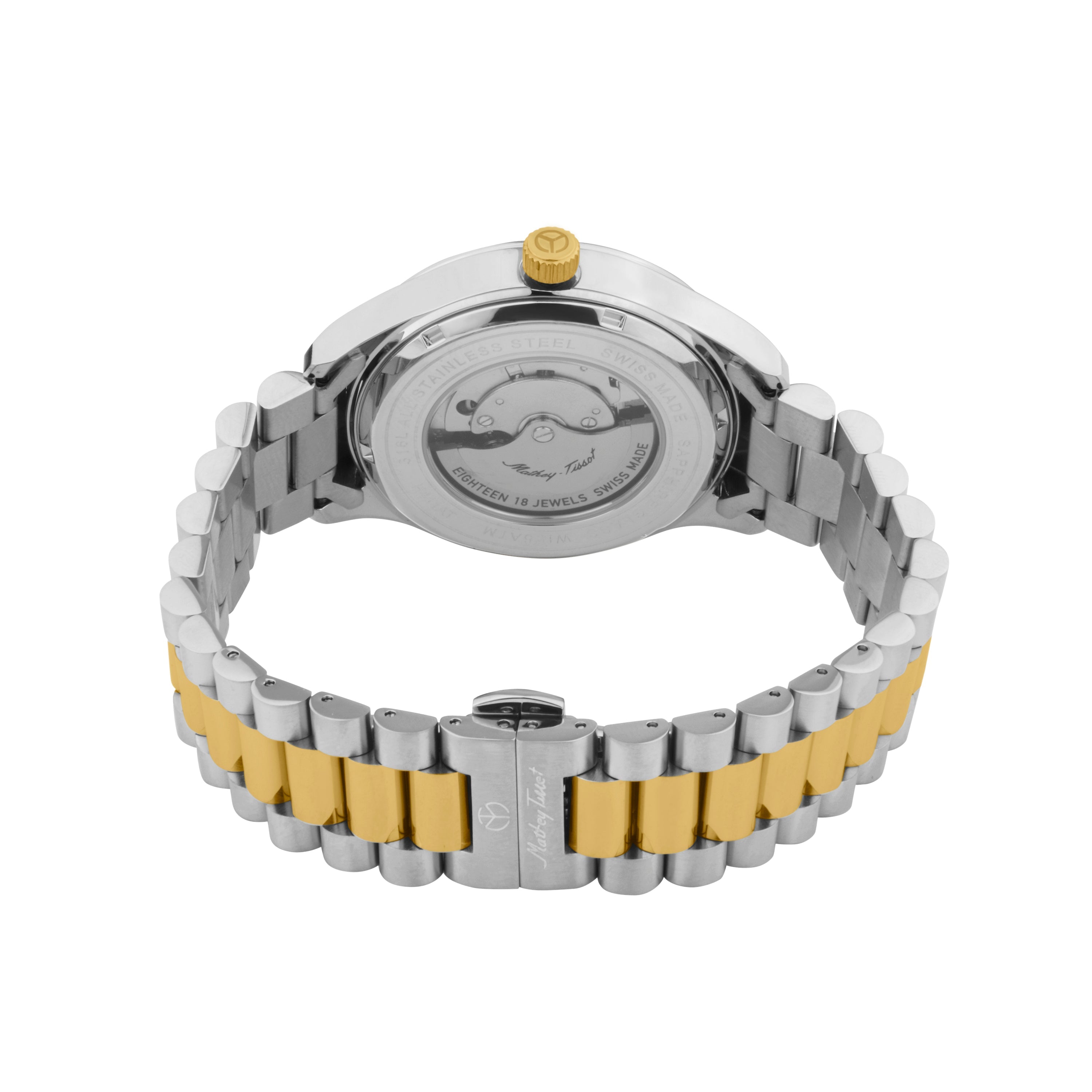 Mathey-Tissot Swiss Made Green Dial Analog Watch For Women - D710BSV
