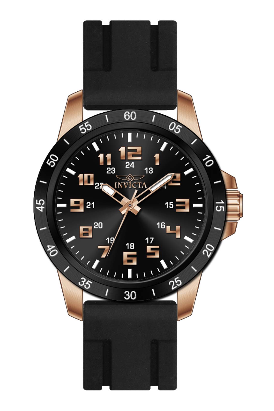 Invicta Pro Diver Quartz Black Dial Analog Watch For - Gents 40000