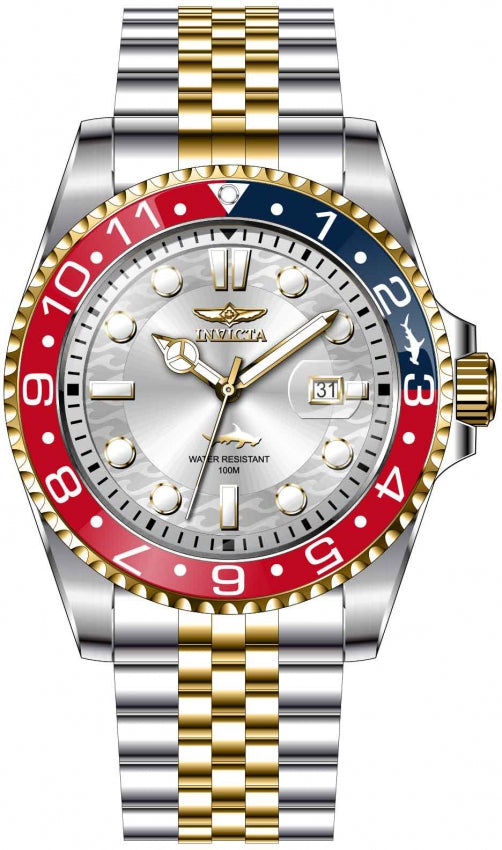 Invicta Pro Diver Exclusive Quartz White Dial Analog Watch For Gents - 40012