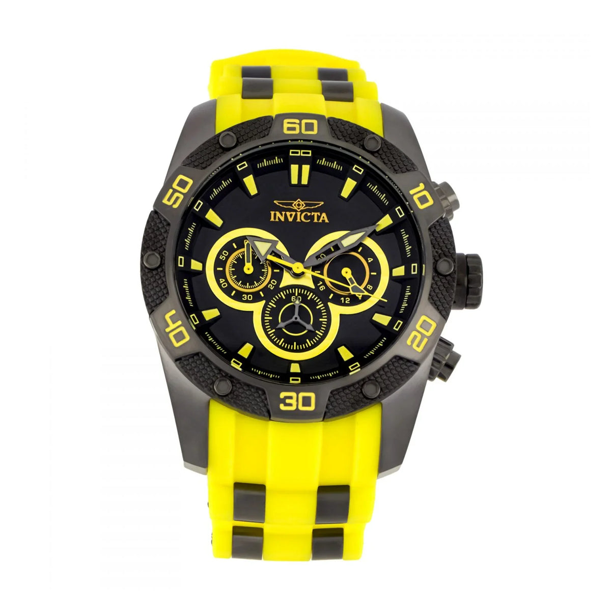 Invicta Speedway Chronograph Black Dial, Band Color Multicolor Watch For Mens - 40057