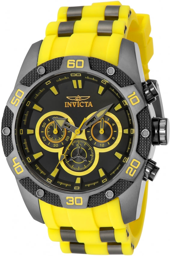 Invicta Speedway Chronograph Black Dial, Band Color Multicolor Watch For Mens - 40057