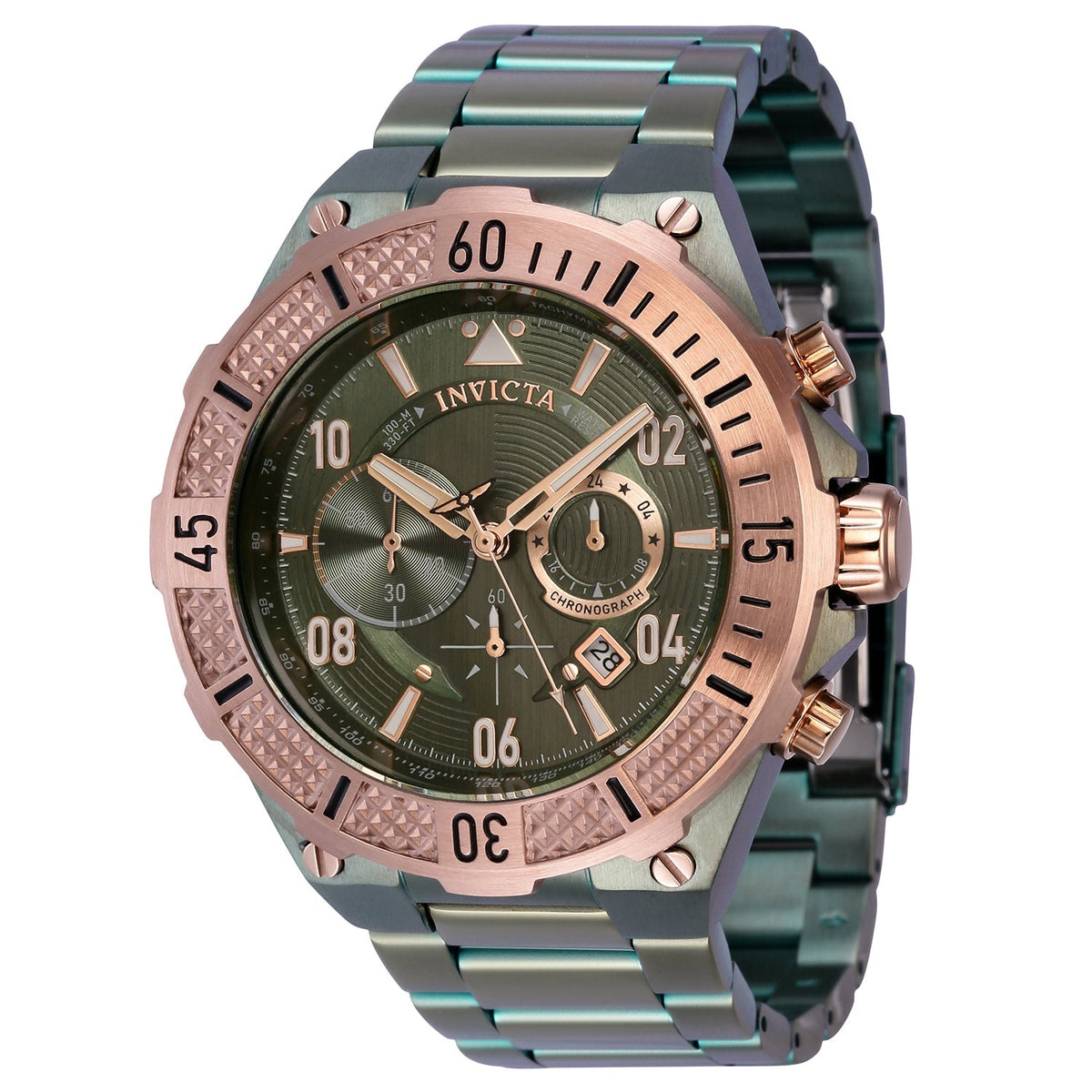 Invicta Aviator Multicolour Dial Mens Watch - 40517