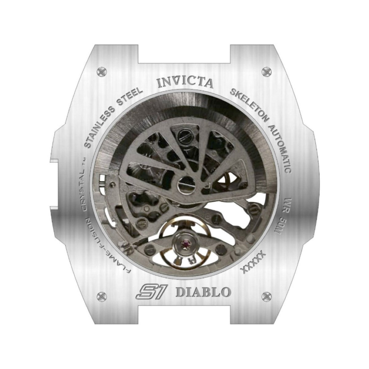 Invicta Jm Correa Analog Black & Transparent Dial Men'S Watch - 43511