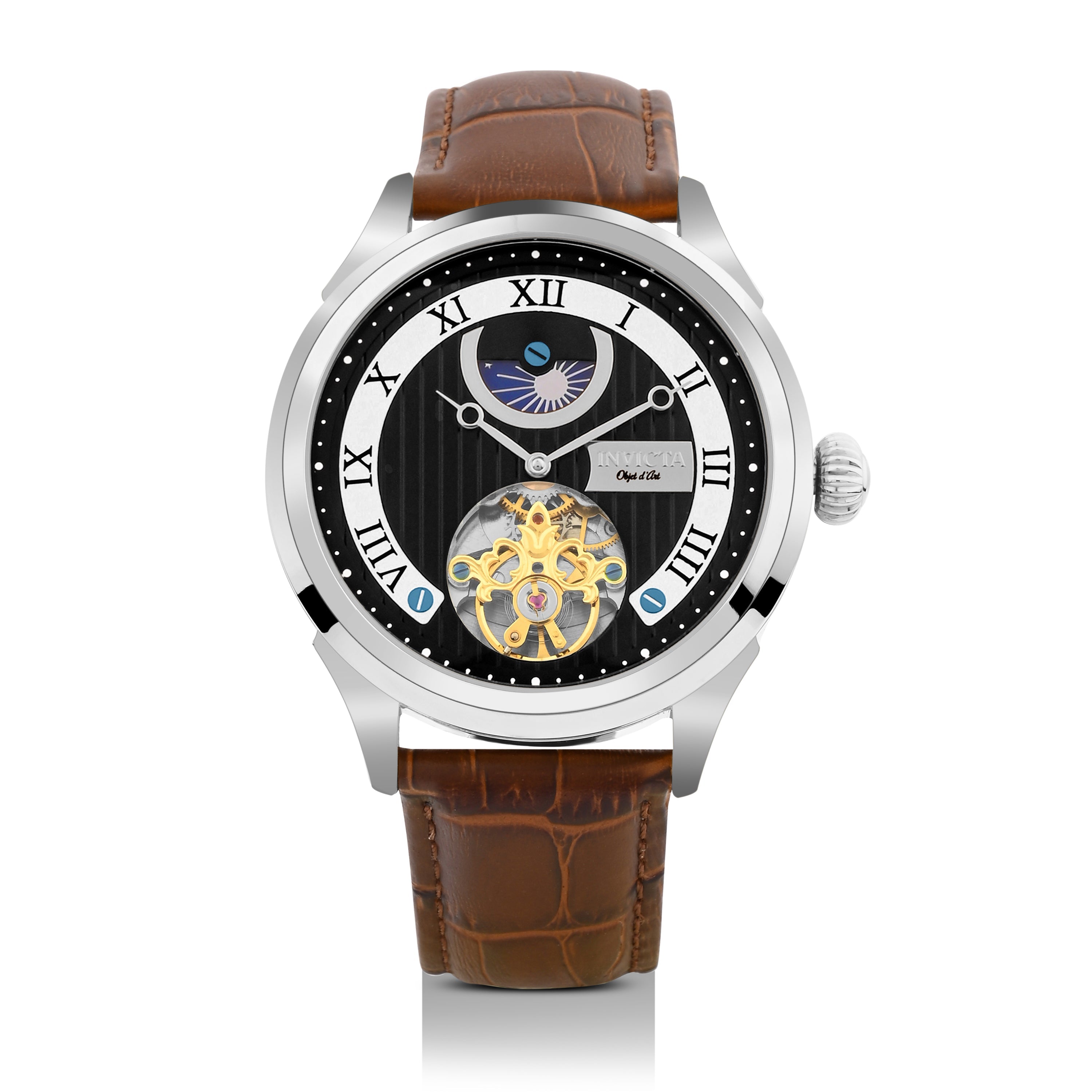 Invicta Objet D Art Automatic Black Dial Analog Watch For Gents - 44009
