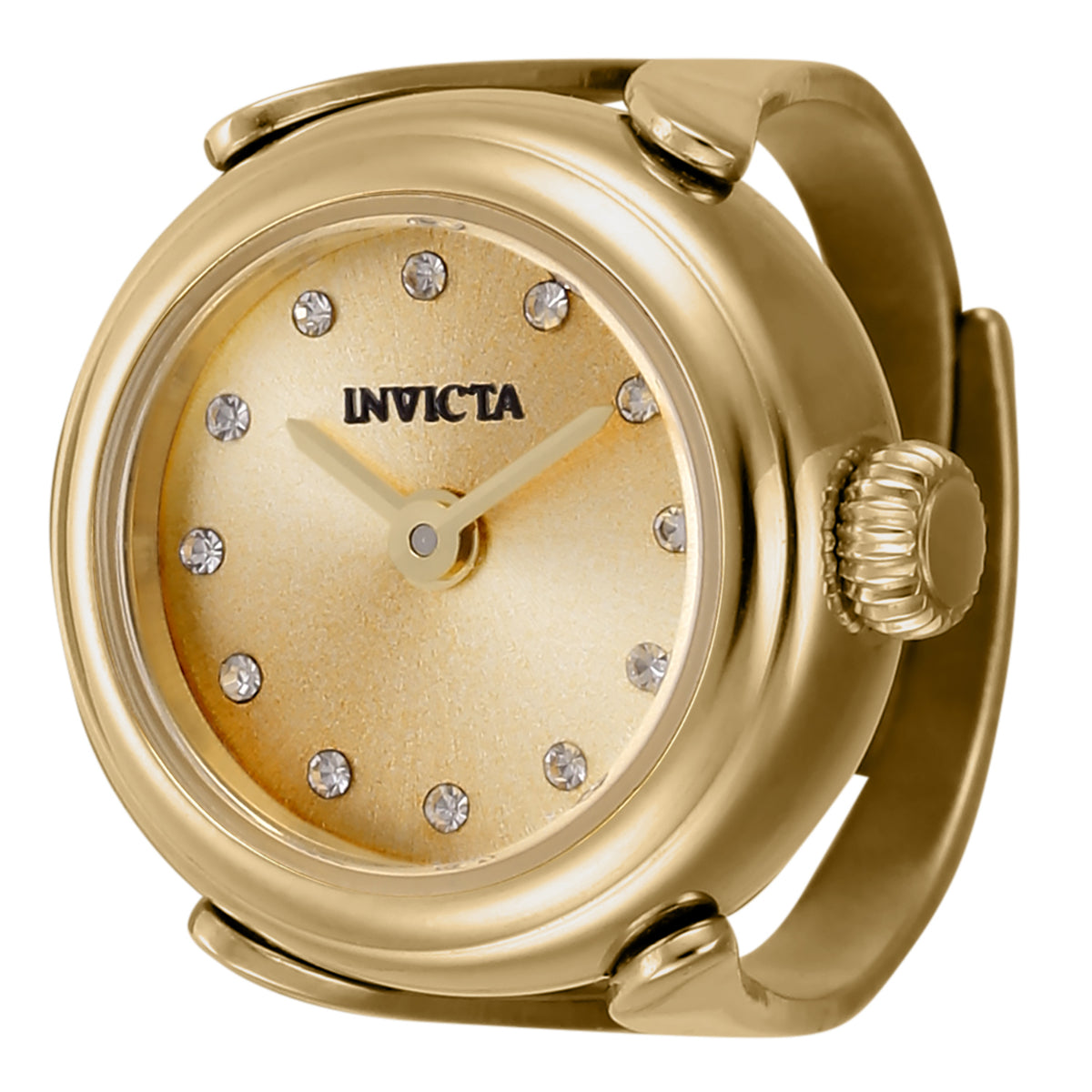 Invicta Gold Finger Ring Watch For - Ladies 44483