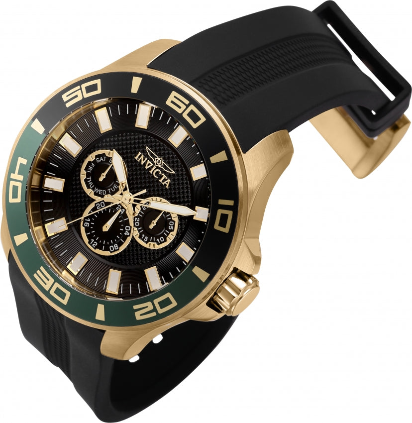 Invicta Pro Diver Quartz Black Dial Analog Watch For Gents - 44524