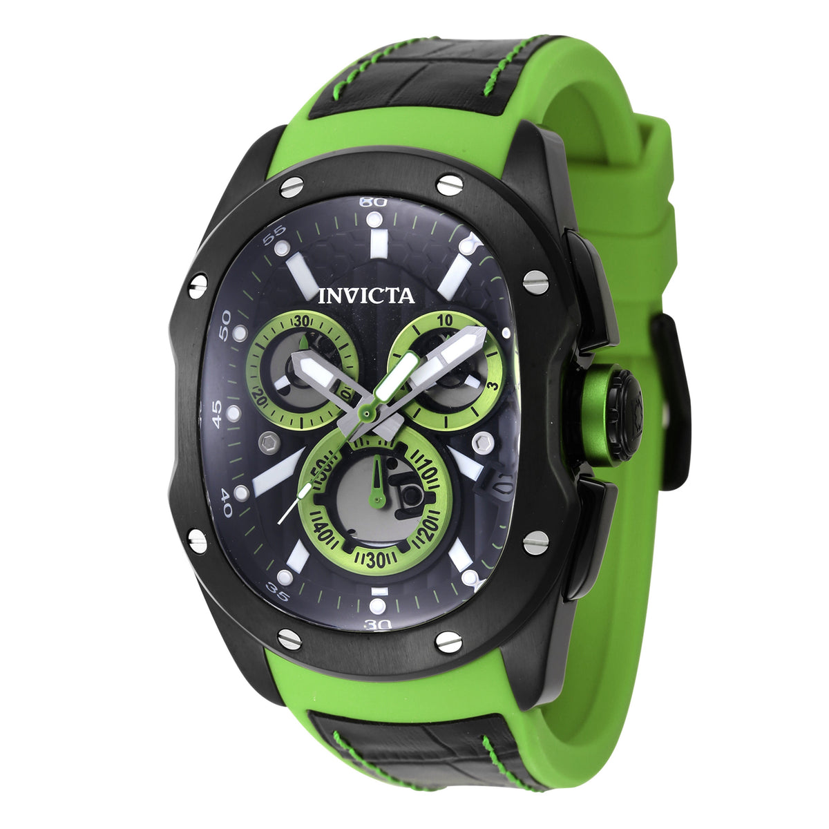 Invicta Lupah Black Dial Mens Watch - 45437