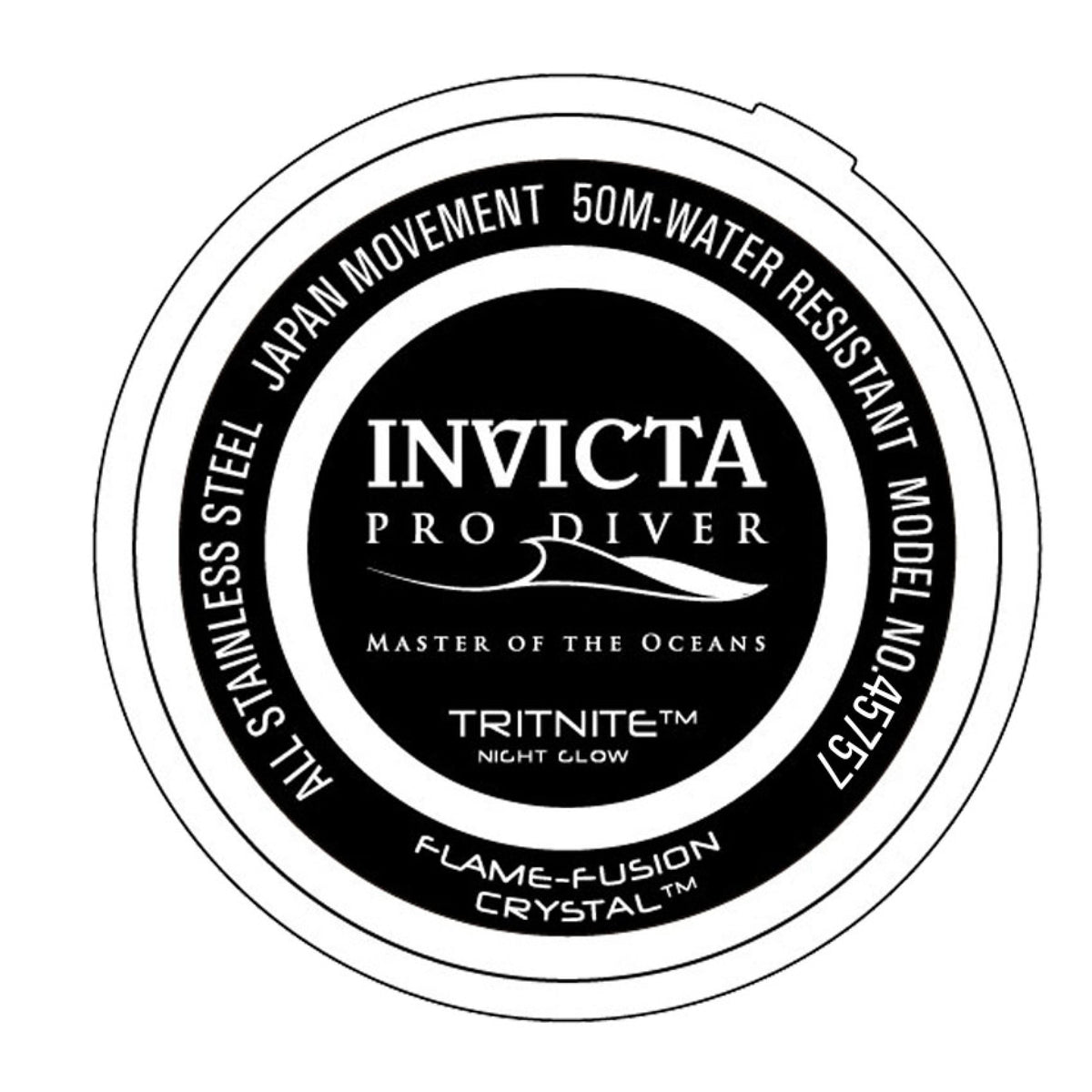 Invicta Pro Diver Blue Dial Mens Watch - 45757