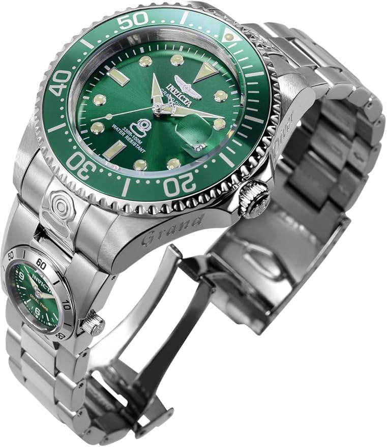 Invicta Pro Diver Green Dial Mens Watch - 45811