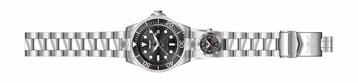 Invicta Pro Diver Black Dial Mens Watch - 45812
