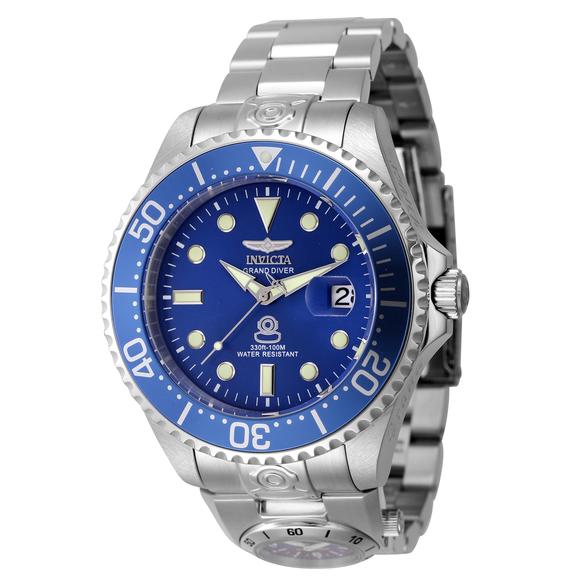 Invicta Pro Diver Blue Dial Mens Watch - 45813