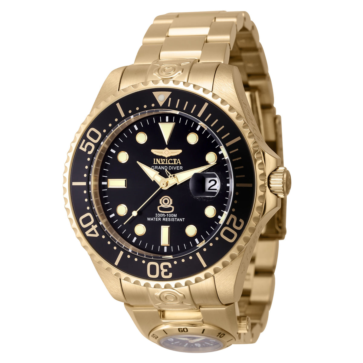 Invicta Pro Diver Black Dial Mens Watch - 45816