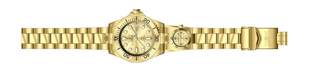 Invicta Pro Diver Gold Dial Mens Watch - 45817