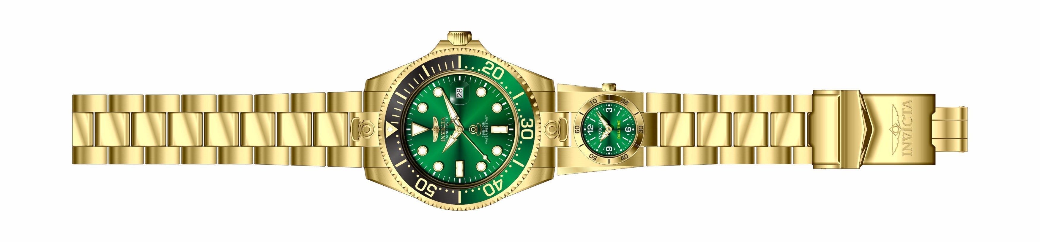 Invicta Pro Diver Green Dial Men&