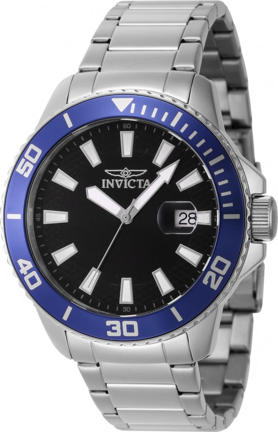 Invicta Analog Black Dial Men&