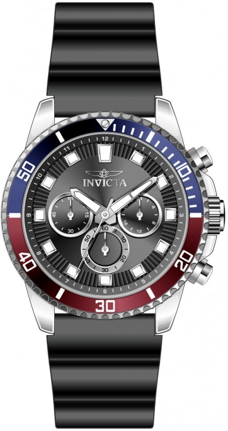 Invicta Pro Diver Chronograph Analog Black Dial Quartz Mens Watch -46119