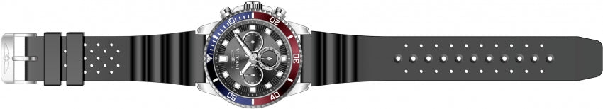 Invicta Pro Diver Chronograph Analog Black Dial Quartz Mens Watch -46119