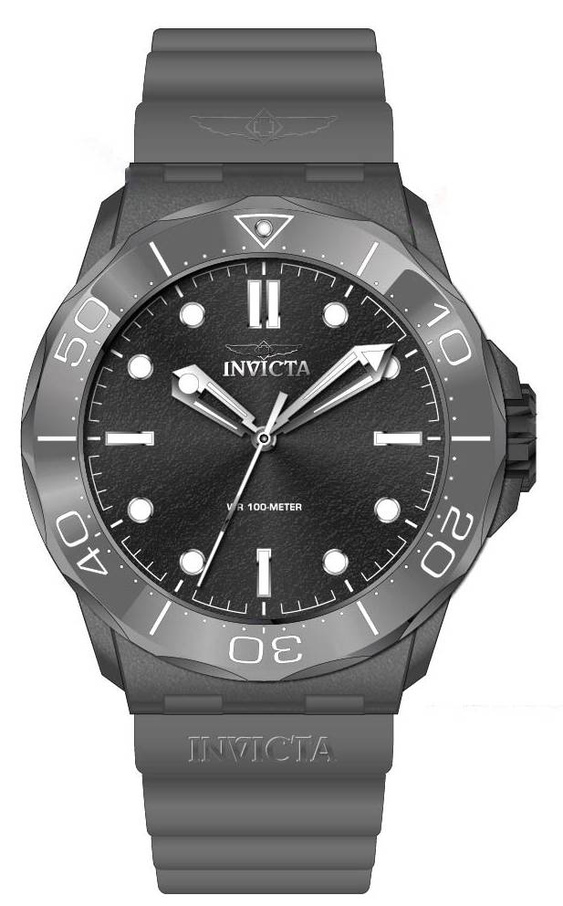 Invicta Coalition Forces Black Dial Men&