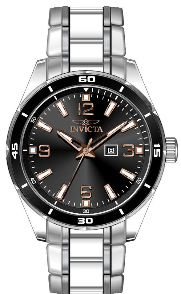 Invicta Pro Diver Black Dial Mens Quartz Watch - 46667