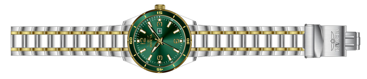 Invicta Pro Diver Green Dial Mens Quartz Watch - 46671