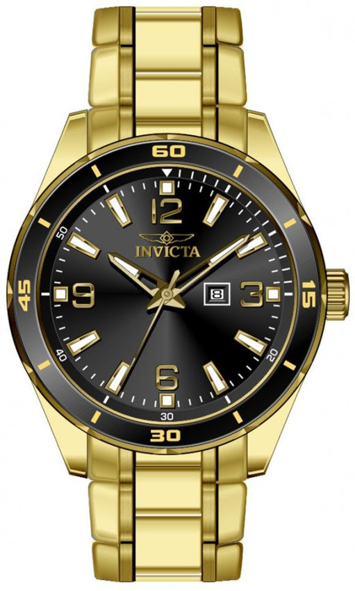 Invicta Pro Diver Quartz Black Dial Analog Watch For Gents - 46673