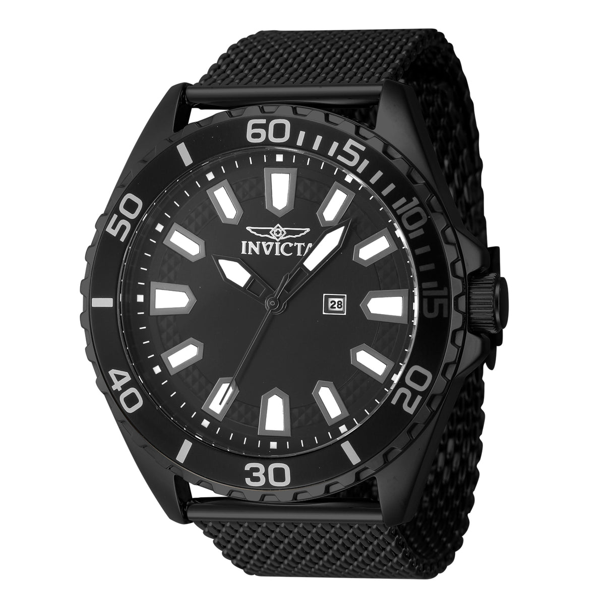 Invicta Pro Diver Black Dial Mens Quartz Watch - 46903