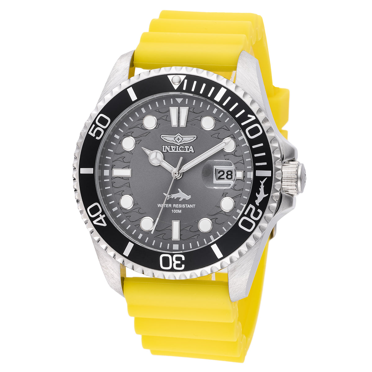 Invicta Pro Diver Charcoal Dial Mens Quartz Watch - 47163