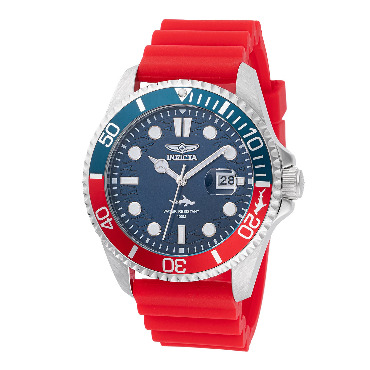 Invicta Pro Diver Blue Dial Mens Quartz Watch - 47164