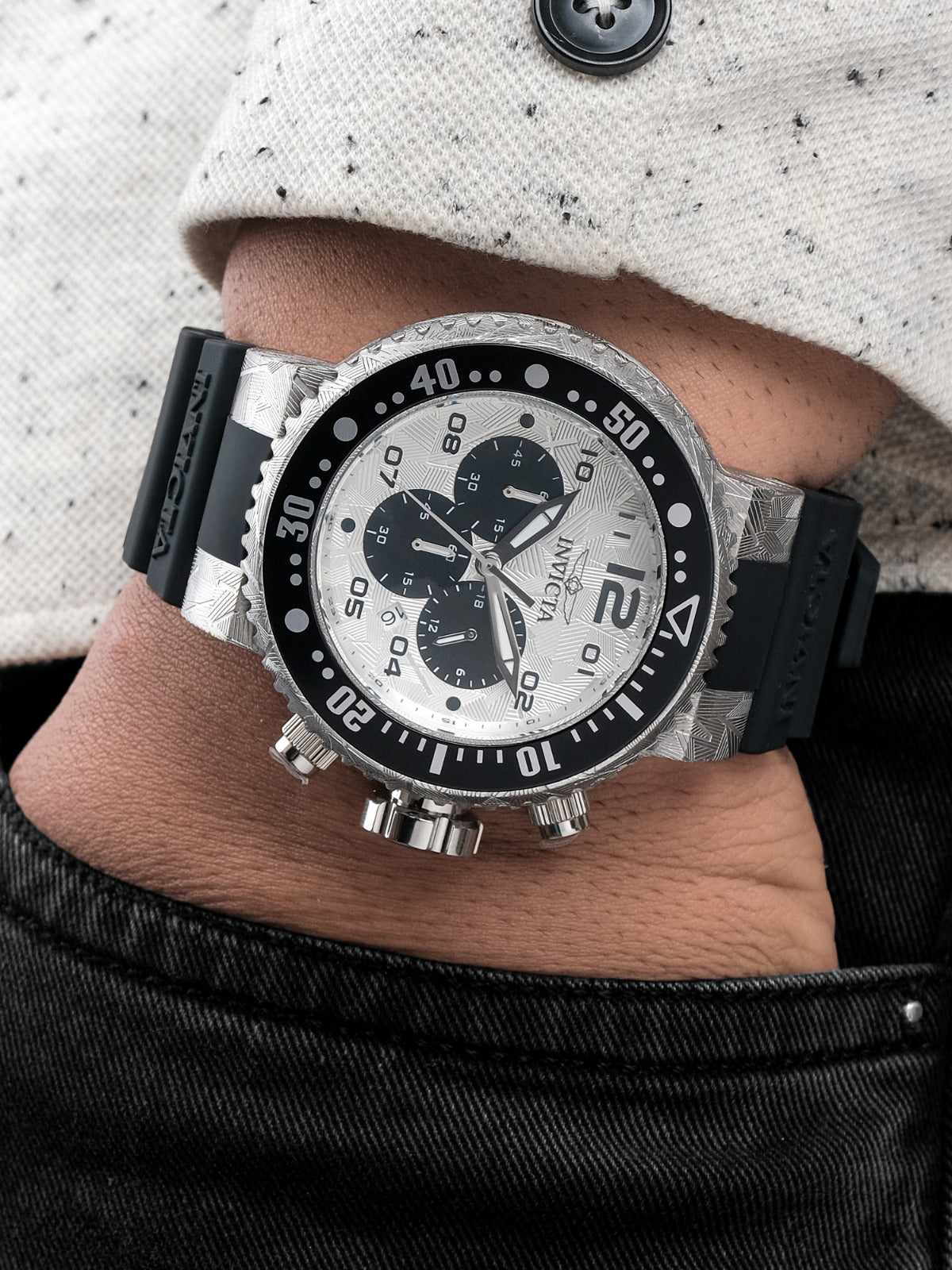 Invicta Pro Diver Quartz Multi Dial Analog Watch For - Gents 47198