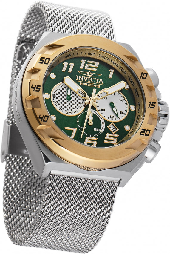 Invicta Racing Analog Green Dial Mens Watch - 47205