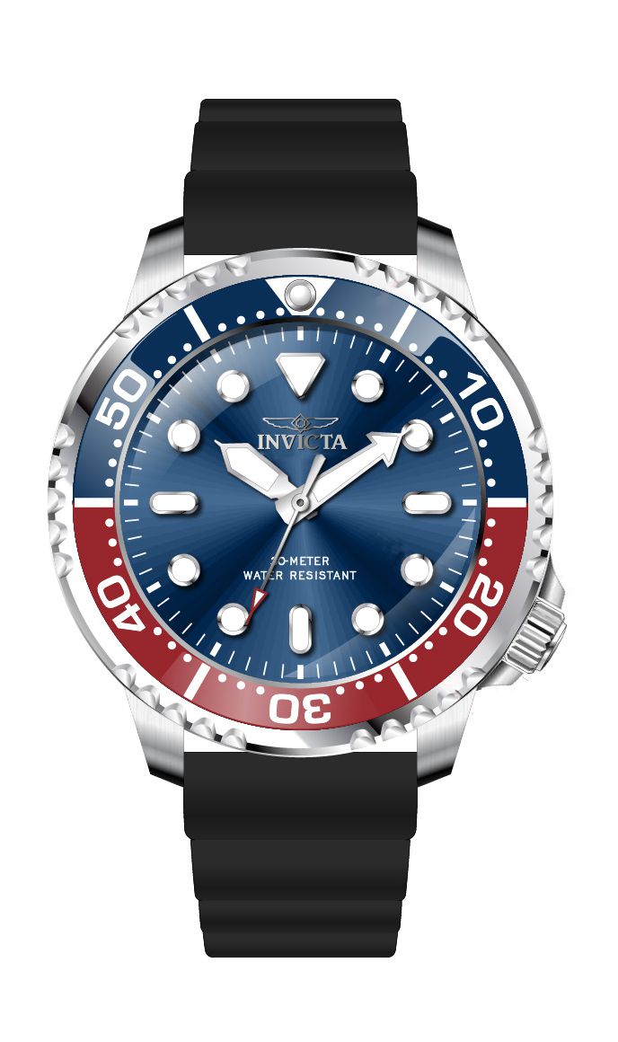 Invicta Pro Diver Blue Dial Mens Quartz Watch - 47222