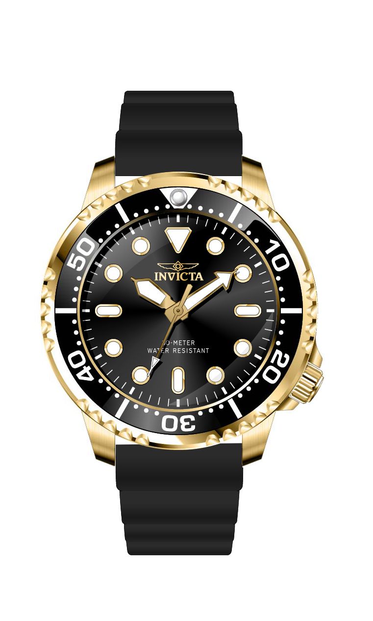 Invicta Pro Diver Black Dial Mens Quartz Watch - 47226